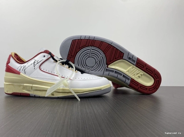 2 Off-White DJ4375-106 Red White Retro Low SP Jordan 1215